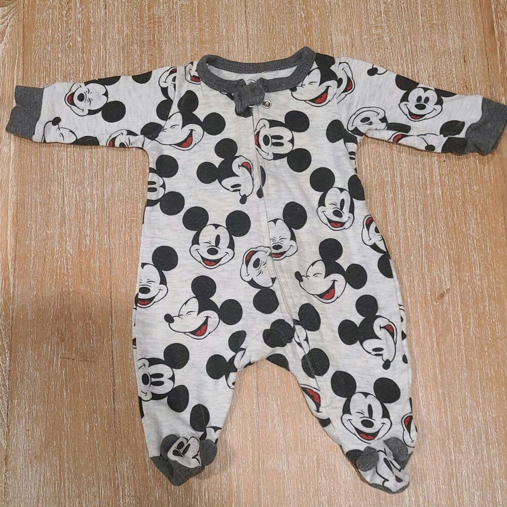 Mickey Mouse Baby Onesie PJs Disney Baby (0-3 months)